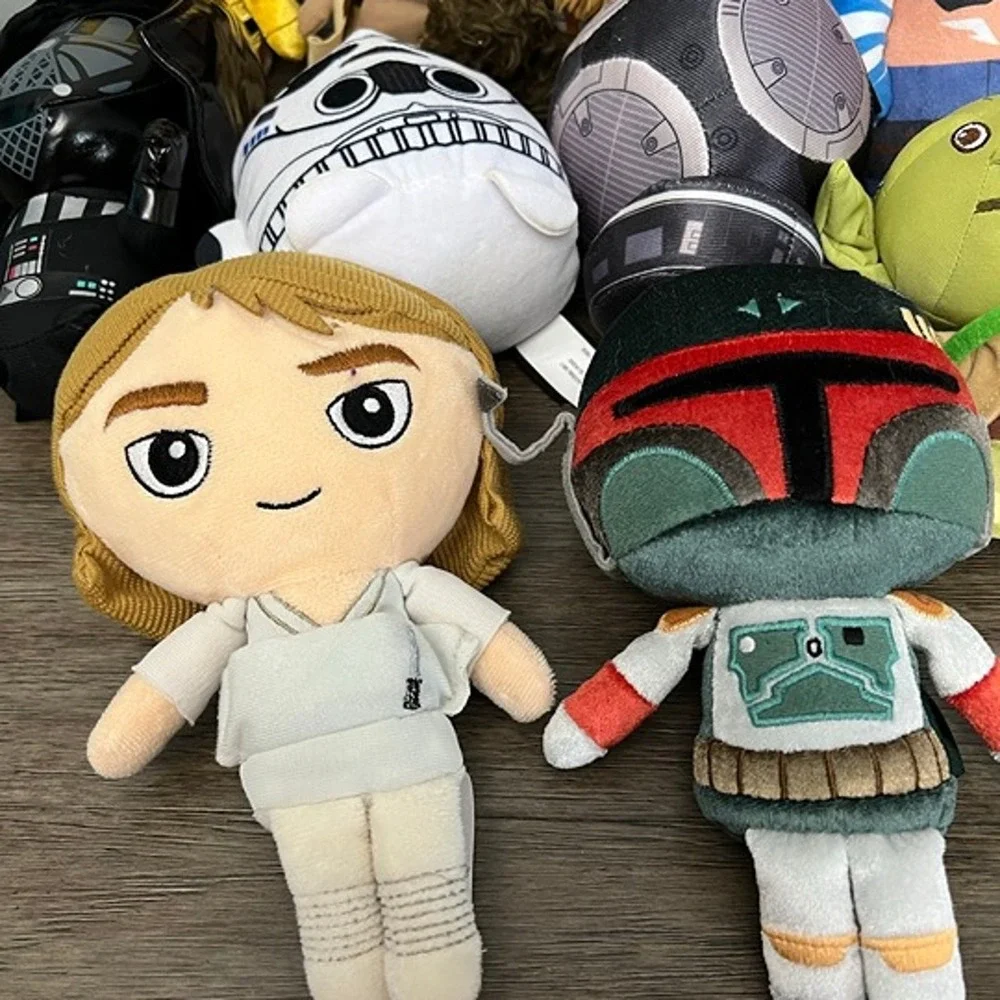 Star Wars Lot of 11 Mixed Plush‎